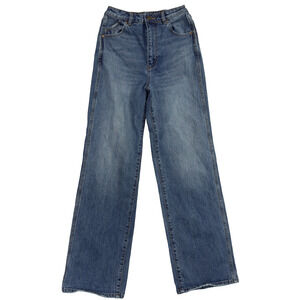 ROLLA’S Heidi Jeans Womens 27 High Rise Loose Straight Medium Wash G’day Mate